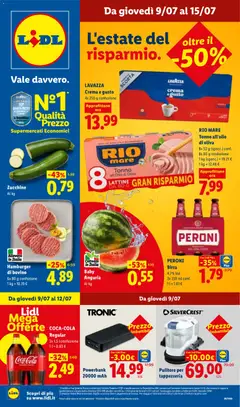 Anteprima del volantino Lidl volantino valido a partire dal 09/07/2026