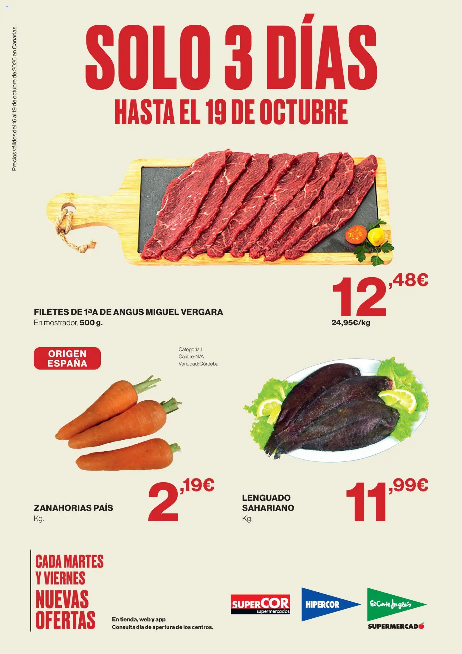 Supercor Canarias │ válido desde el 16/10/2026 | Página: 1 | Productos: Zanahorias