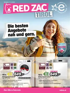 RED ZAC Tirol ab 25.10.2026 gültig