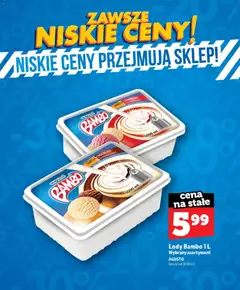 Pogląd oferty "Topaz gazetka - Zawsze Niskie Ceny" - ważna od 01.07.2026 | Strona: 19 | Produkty: Lody bambo, Lody