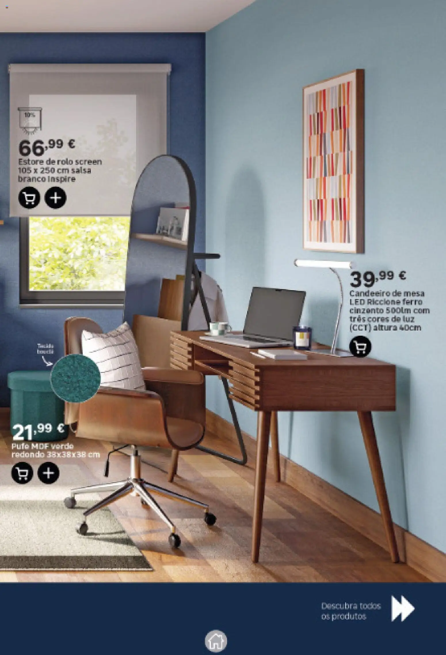 Leroy Merlin - Catálogo de Decoração Portugal Continental │ válido de 17/09/2026 | Página: 17 | Produtos: Candeeiro, Candeeiro de mesa, Ferro, Mesa