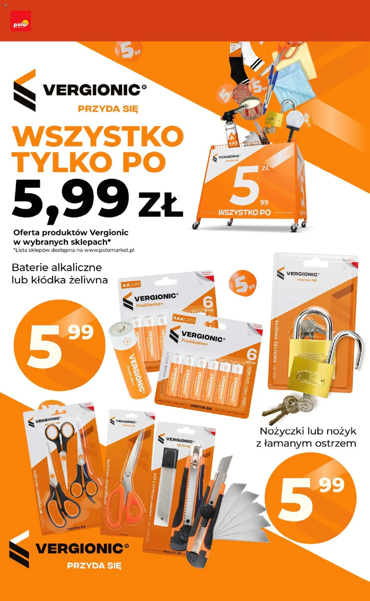 POLOmarket gazetka - Inspirujący Tydzień od 14.10.2026 | Strona: 12 | Produkty: Nożyk, Baterie