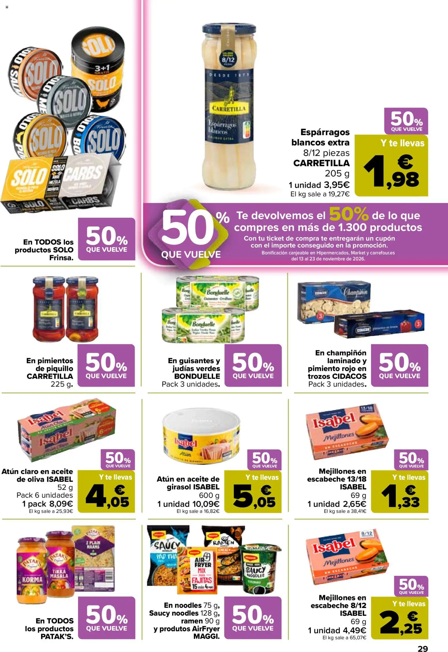 Carrefour folleto │ válido desde el 27/10/2026 | Página: 33