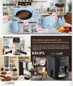 Vista previa Conforama folleto válido desde el 16.04.2026 | Página: 114 | Productos: Café, Cafetera, Batidora, Tostador