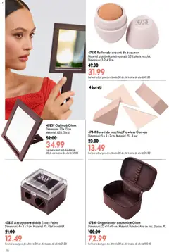 Ofertele Oriflame valabile de la 08.07.2026 | Pagină: 48 | Produse: Ascuțitoare, Oglindă, Machiaj
