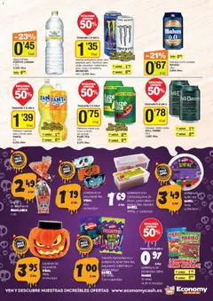 Vista previa Economy Cash folleto válido desde el 22/10/2026 | Página: 7 | Productos: Calabaza, Bebida energética, Nata, Agua mineral