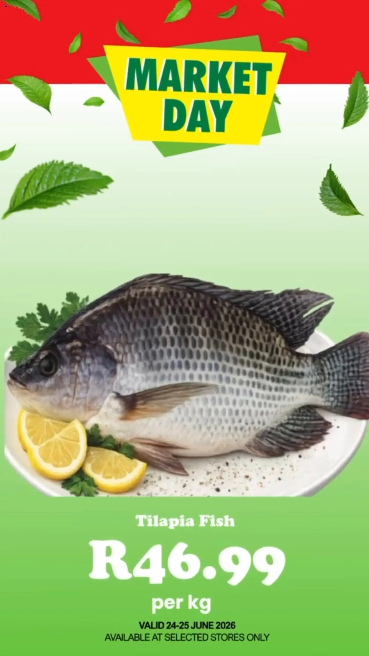 New Check Save catalogue – valid from 24/06/2026 | Page: 12 | Products: Fish