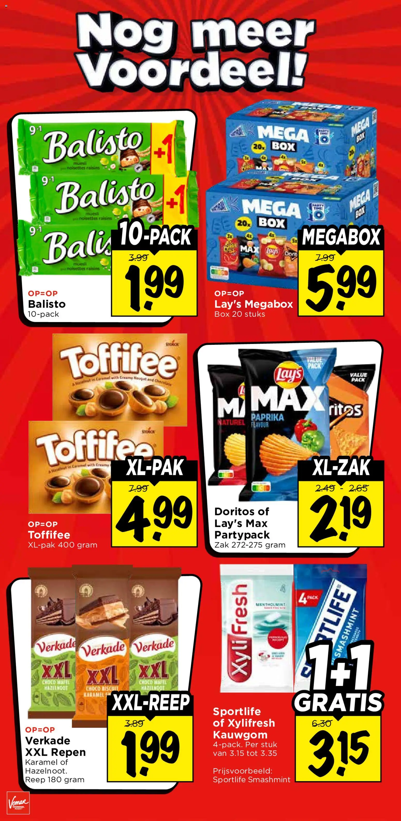 {H1} | Pagina: 25 | Producten: Doritos, Kauwgom, Box, Repen