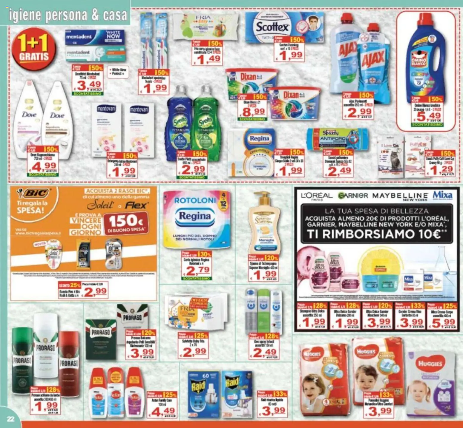 Volantino CTS del 01/07/2026 | Pagina: 22 | Prodotti: Crema, Carta igienica, Sapone, Vino