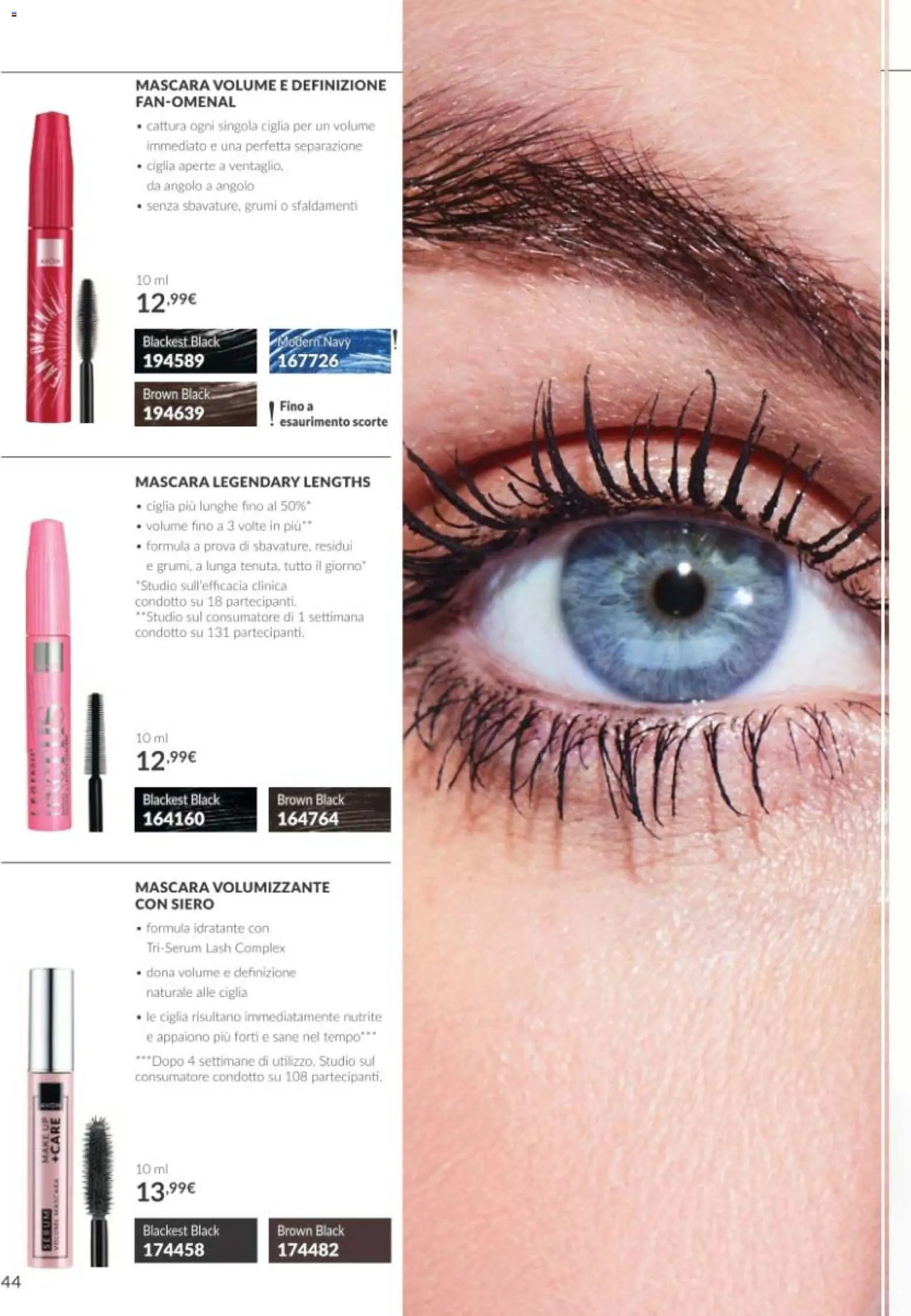 Volantino Avon del 01/10/2026 | Pagina: 44 | Prodotti: Mascara