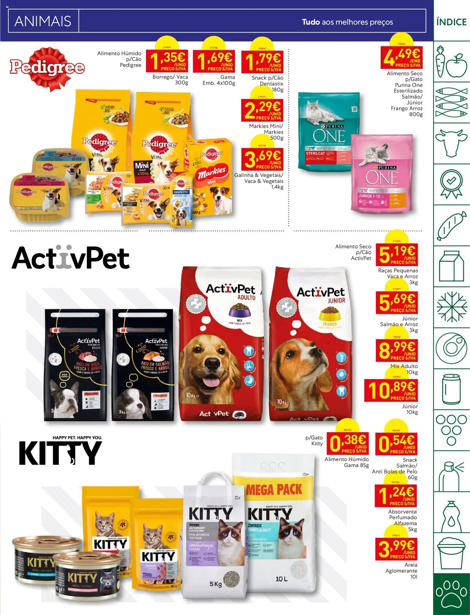 Recheio folheto │ válido de 23/06/2026 | Página: 39 | Produtos: Purina one, Areia, Salmão, Arroz