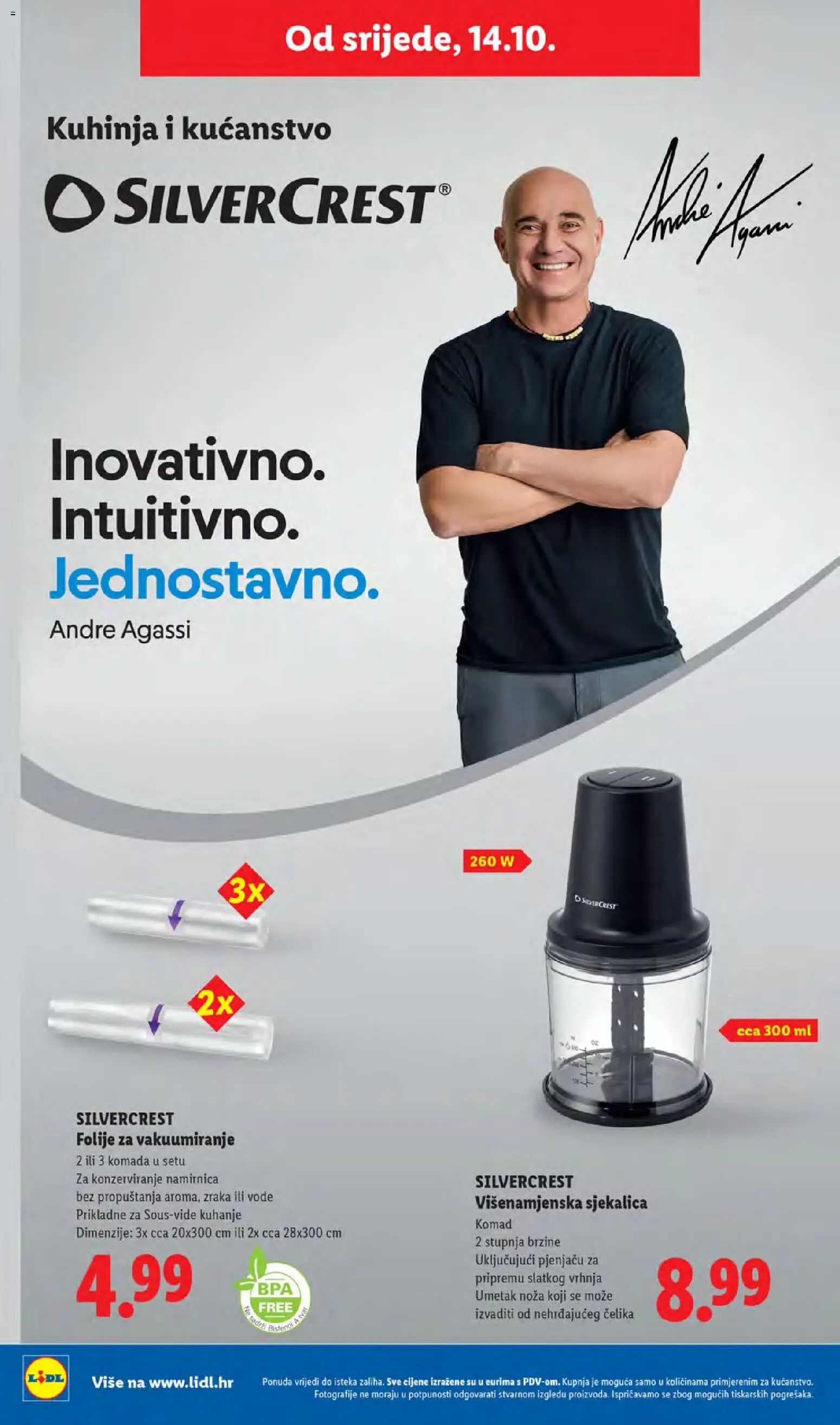 Lidl katalog | vrijedi od 12.10.2026 | Stranica: 44 | Proizvodi: Kuhinja