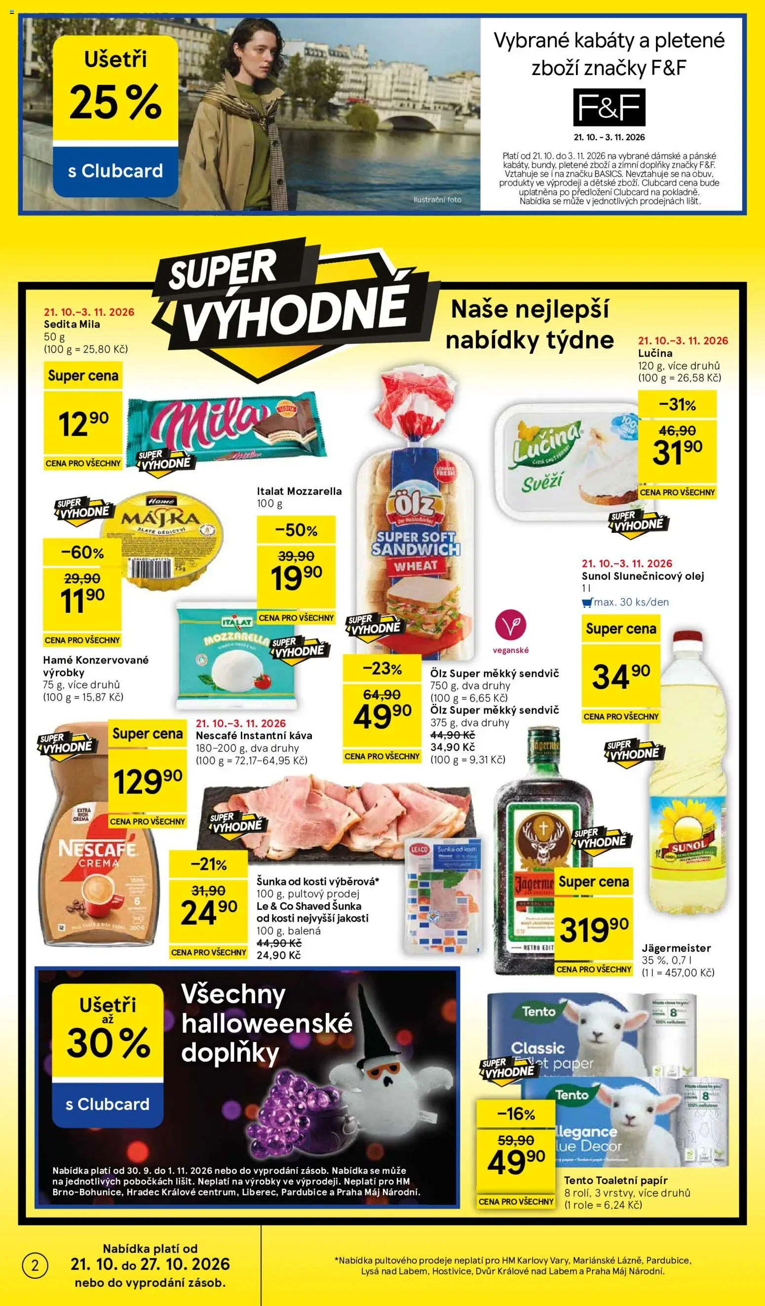 Tesco leták - Hypermarket od 21.10.2026 | Strana: 2