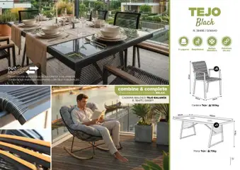 Pré-visualização Espaço Casa folheto Ar Livre 2026 válido de 07.03.2026 | Página: 31 | Produtos: Baloiço, Mesa, Cadeira