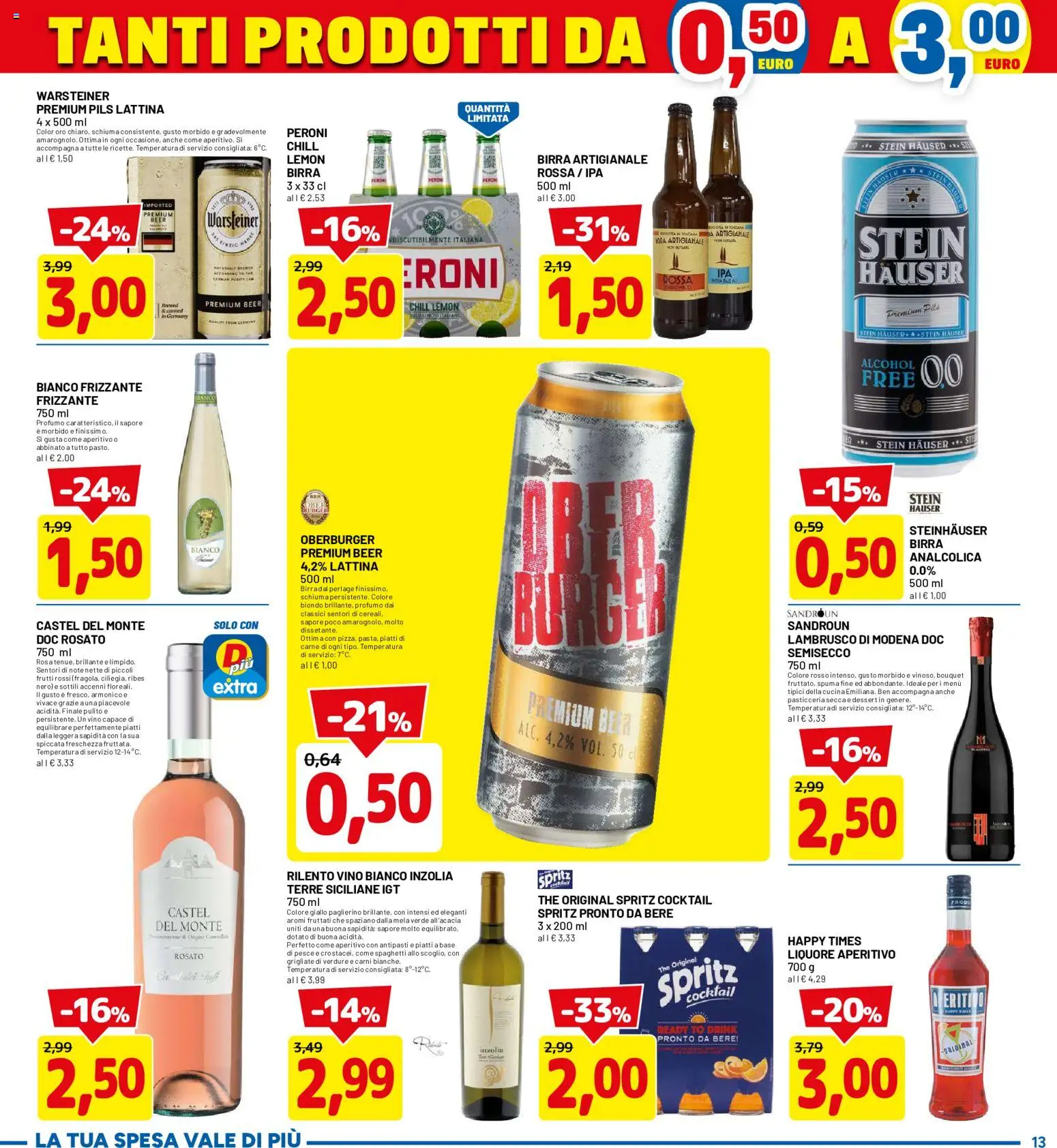 Volantino D Più del 11.05.2026 | Pagina: 13