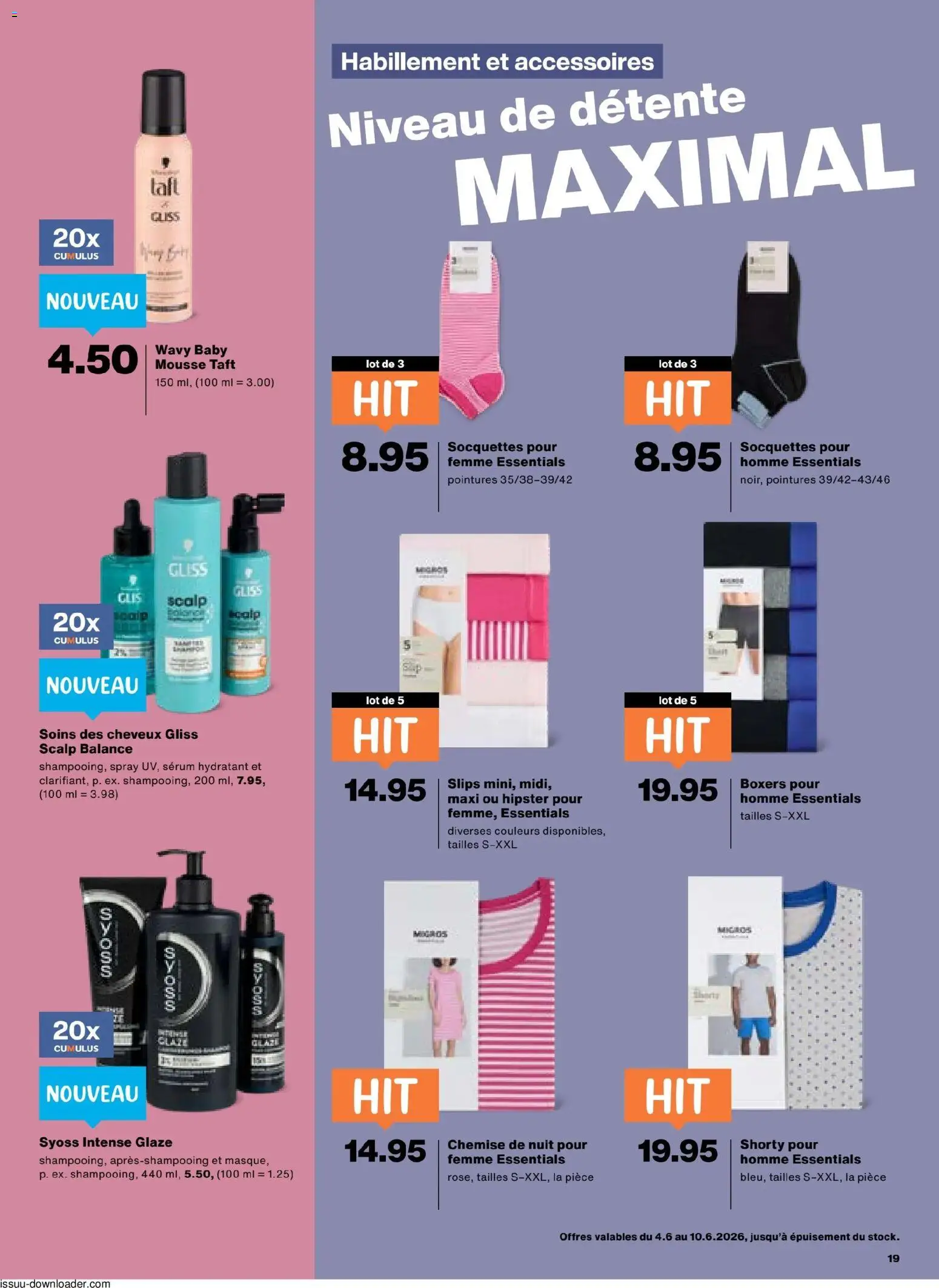 Migros aktionen FR – gültig ab 04.06.2026 | Seite: 19 | Produkte: Serum