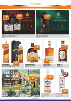 KON - RAD leták platný od 01.06.2026 | Strana: 13 | Produkty: Becherovka, Borovička, Gin, Med