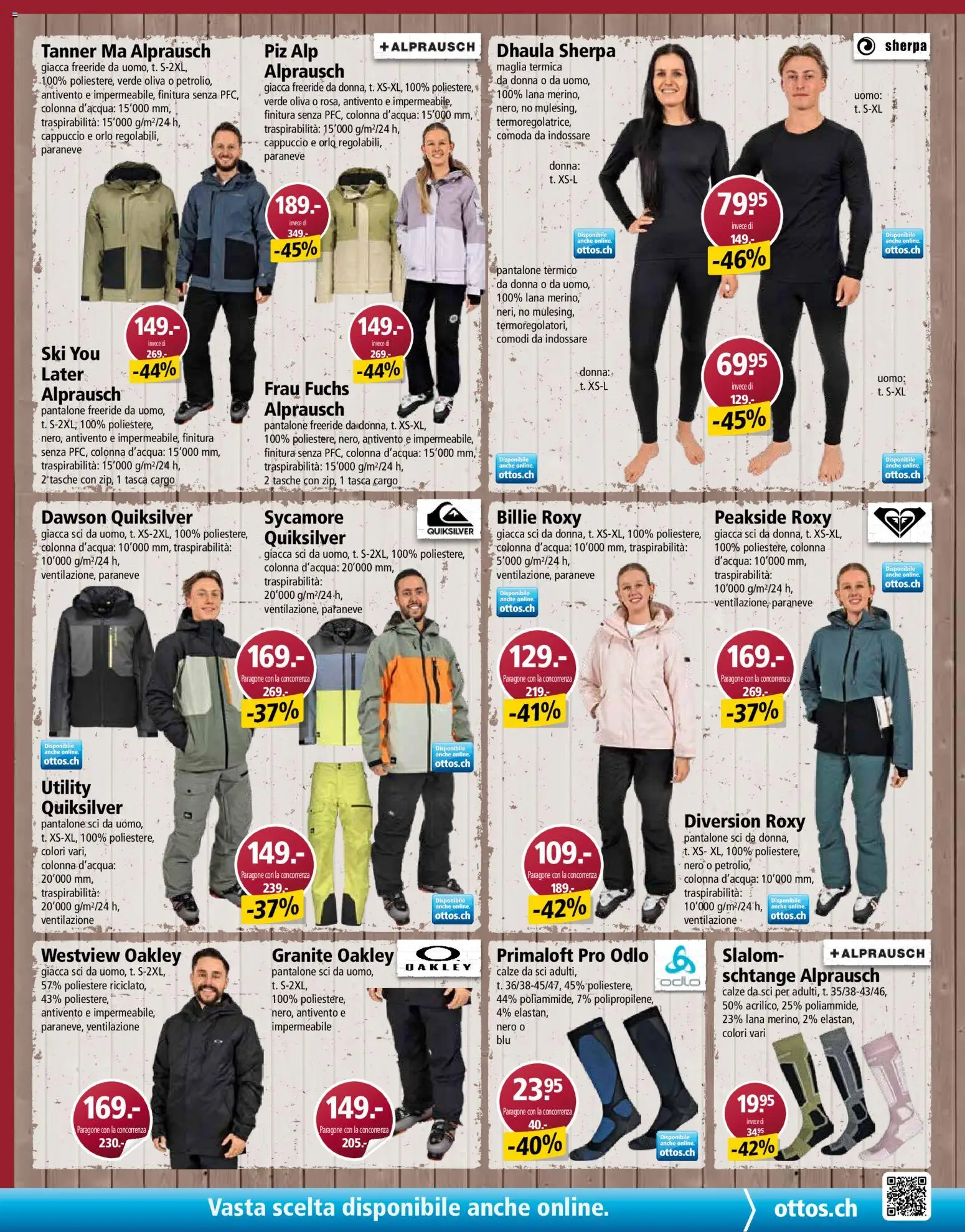 Otto's aktionen Speciale sport invernali – gültig ab 19.10.2026 | Seite: 12 | Produkte: Ski, Tasche