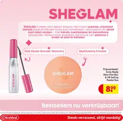One Swipe Wonder Mascara, One Swipe Wonder Mascara - Voorbeeld van een folder van Kruidvat, geldig van 28.04.2026 | Pagina: 17 | Producten: Kan, Mascara
