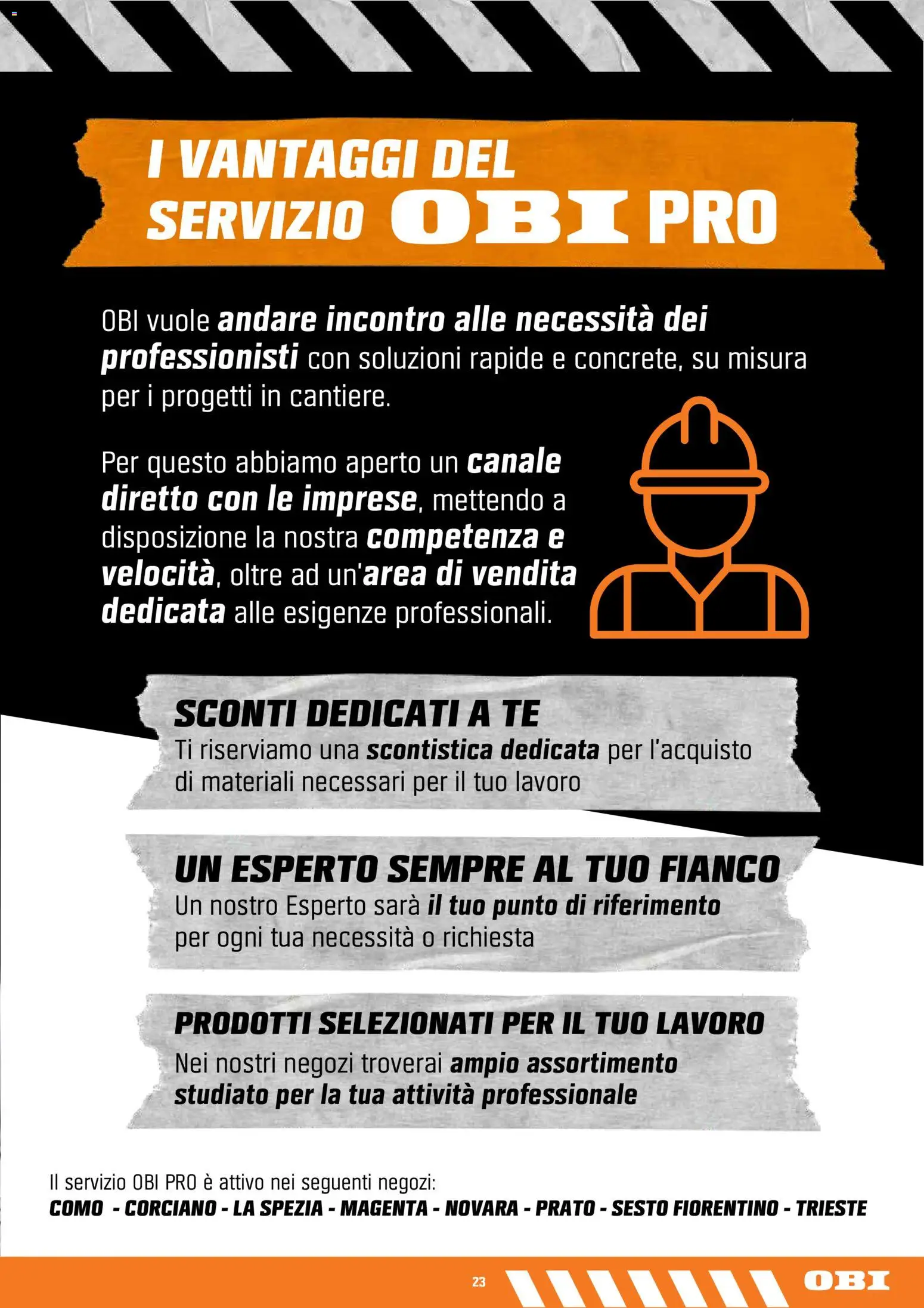 Volantino OBI del 15/10/2026 | Pagina: 23 | Prodotti: Tè