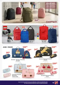 Euro Shop Schoolfolder - Voorbeeld van een folder van Euro Shop, geldig van 20/07/2026 | Pagina: 13 | Producten: Rugzak, LEGO