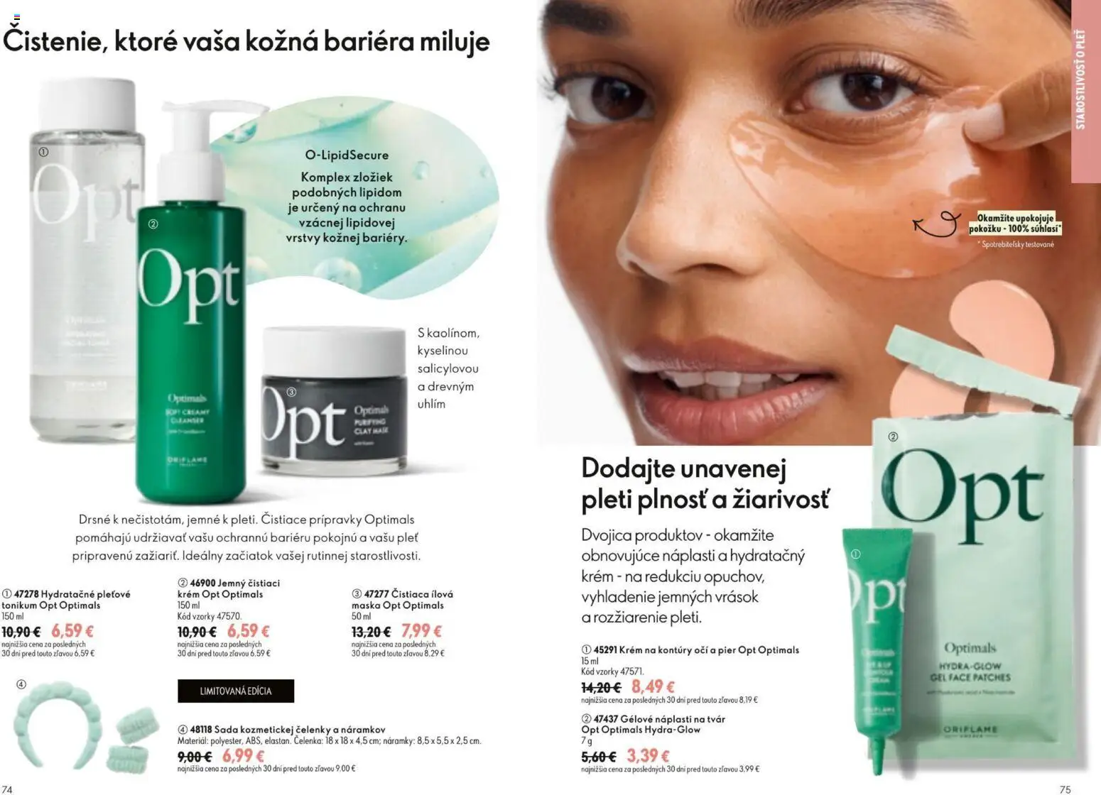Nové Oriflame akcie – leták je platný od 09.09.2026 | Strana: 38 | Produkty: Maska, Krém