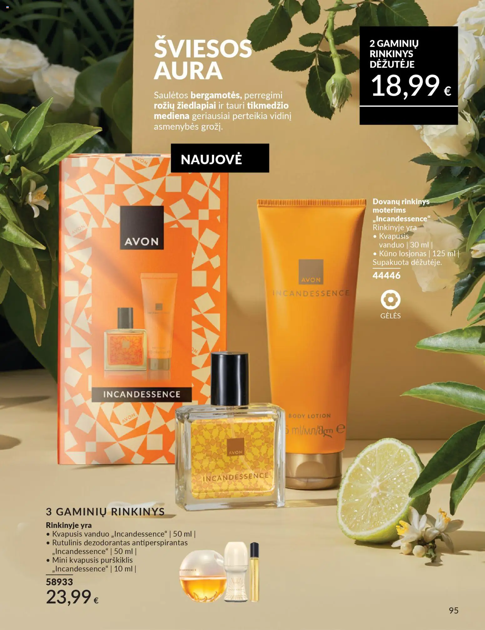 AVON akcijos nuo 2026.03.01 | Puslapis: 95 | Prekių: Kvapusis vanduo, Rutulinis dezodorantas, Dezodorantas, Antiperspirantas