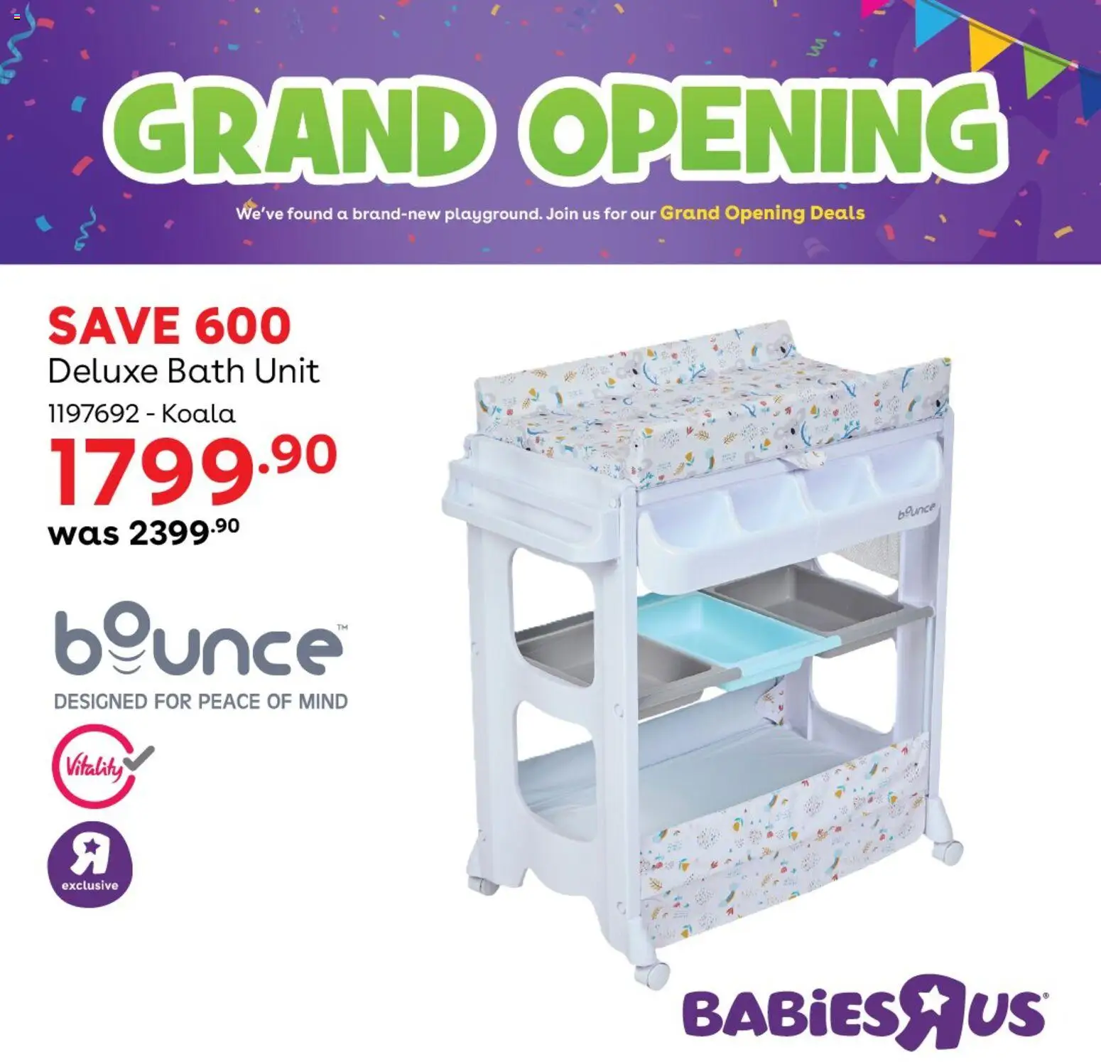 New Babies R Us catalogue – valid from 27.05.2026 | Page: 6 | Products: Bath