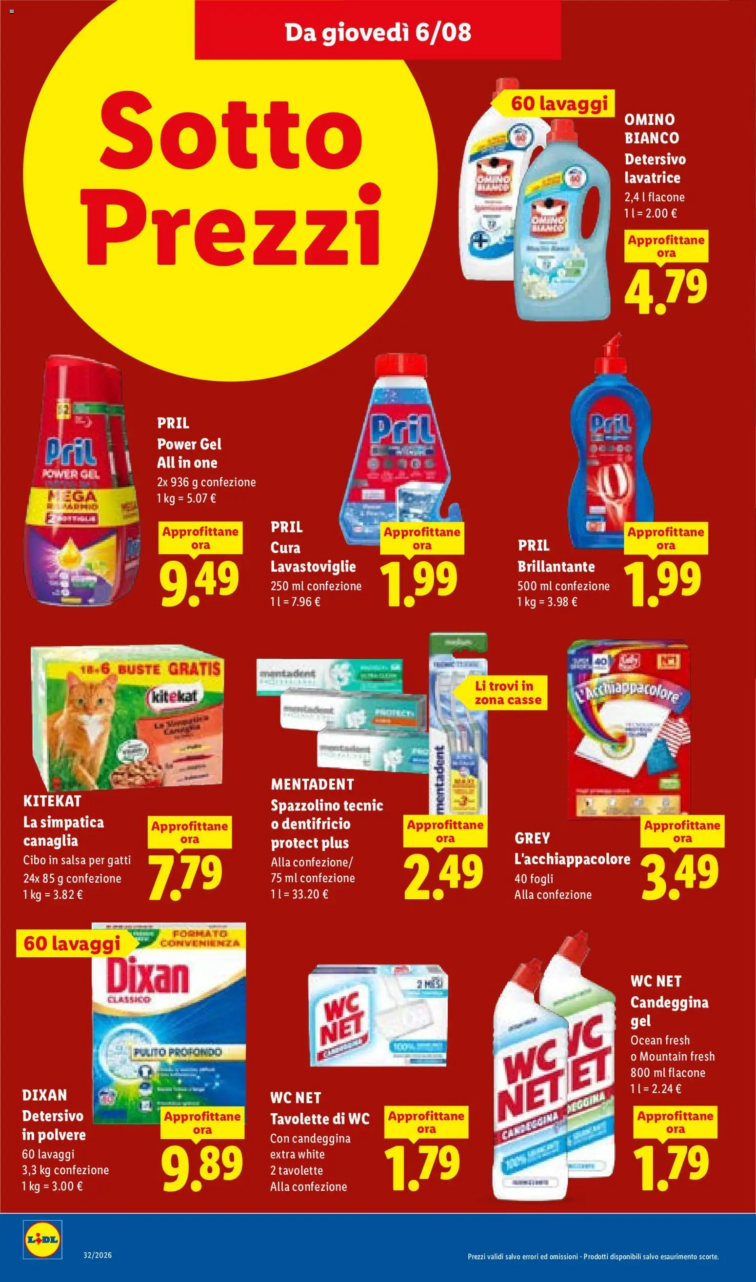 Volantino Lidl del 06/08/2026 | Pagina: 12