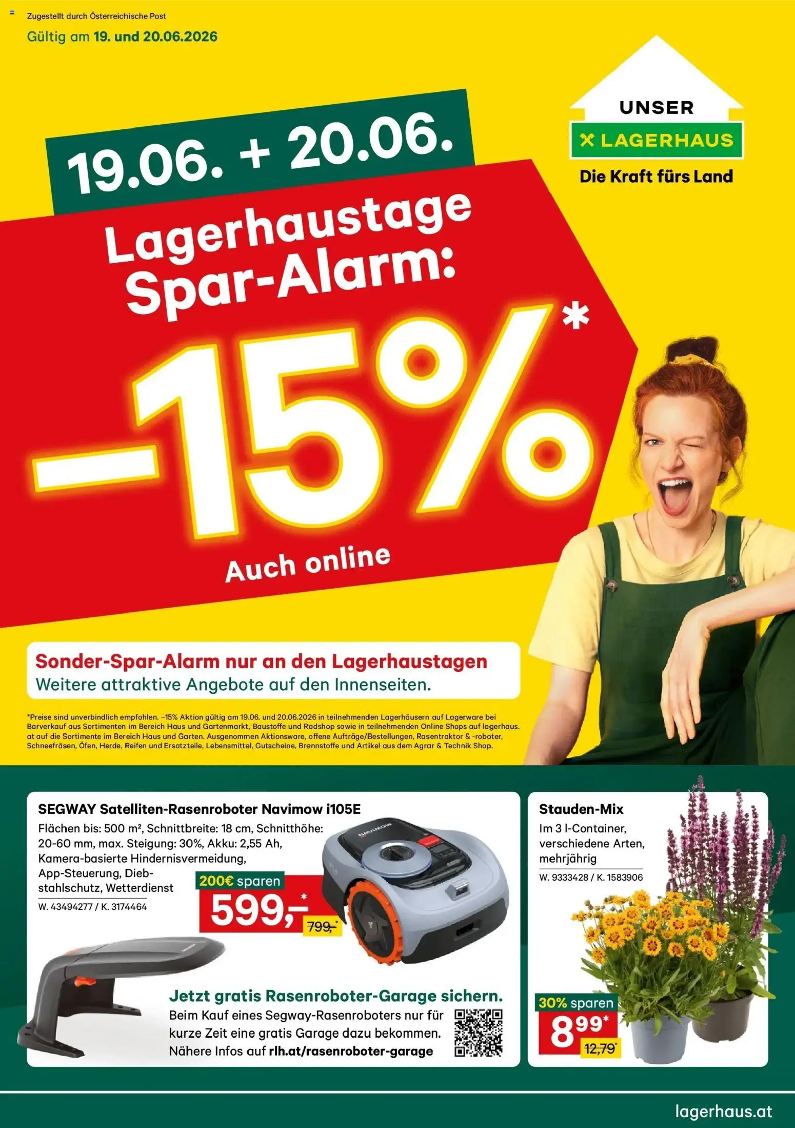 Lagerhaus Wochen Angebote gültig ab 19.06.2026 | Seite: 1