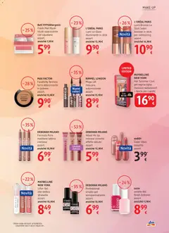 Anteprima del volantino dm drogerie markt volantino valido a partire dal 02/07/2026 | Pagina: 9 | Prodotti: Illuminante, Mascara, Rossetto, Terra