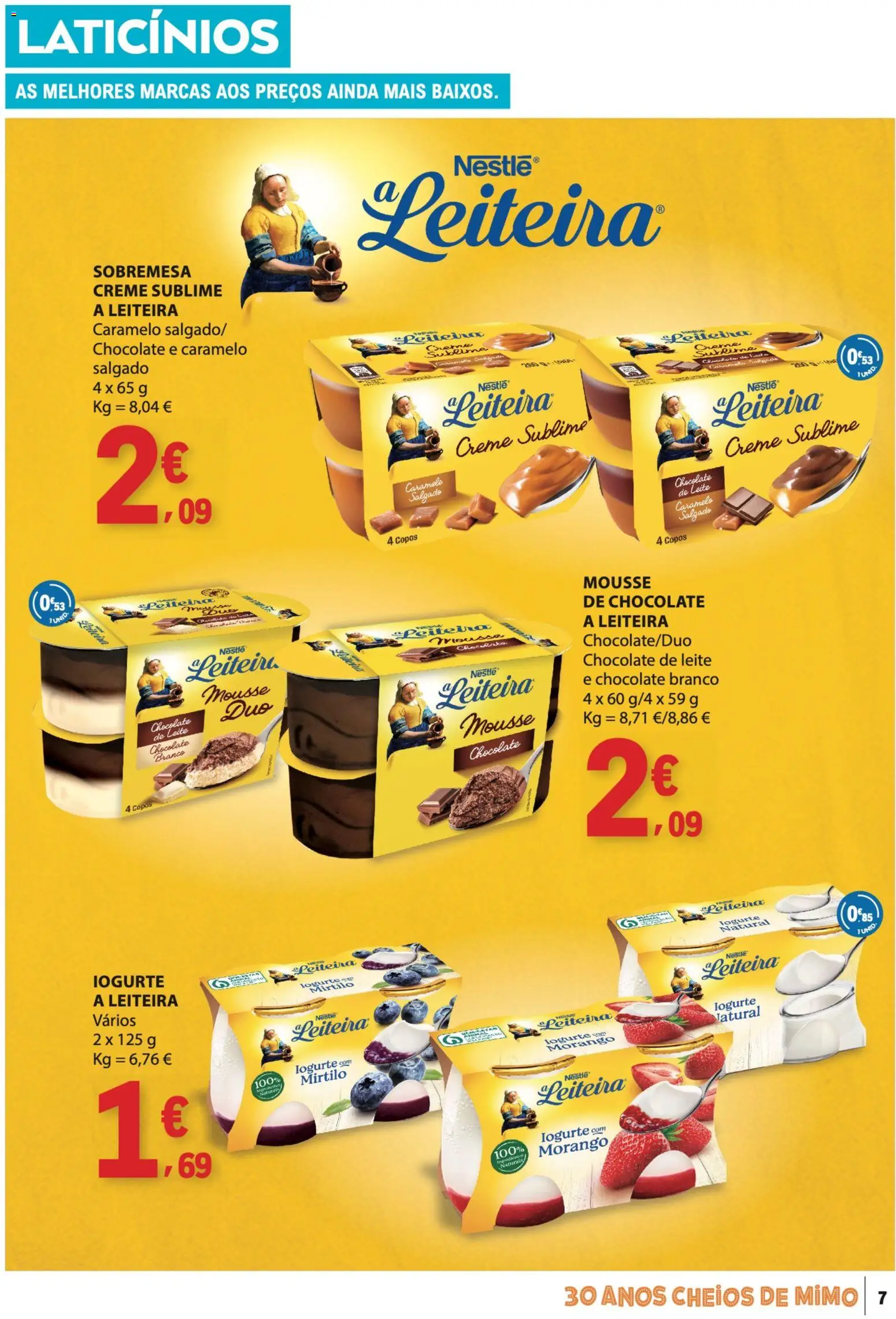 E.Leclerc folheto │ válido de 17/09/2026 | Página: 7 | Produtos: Chocolate branco, Leite, Nestlé, Chocolate