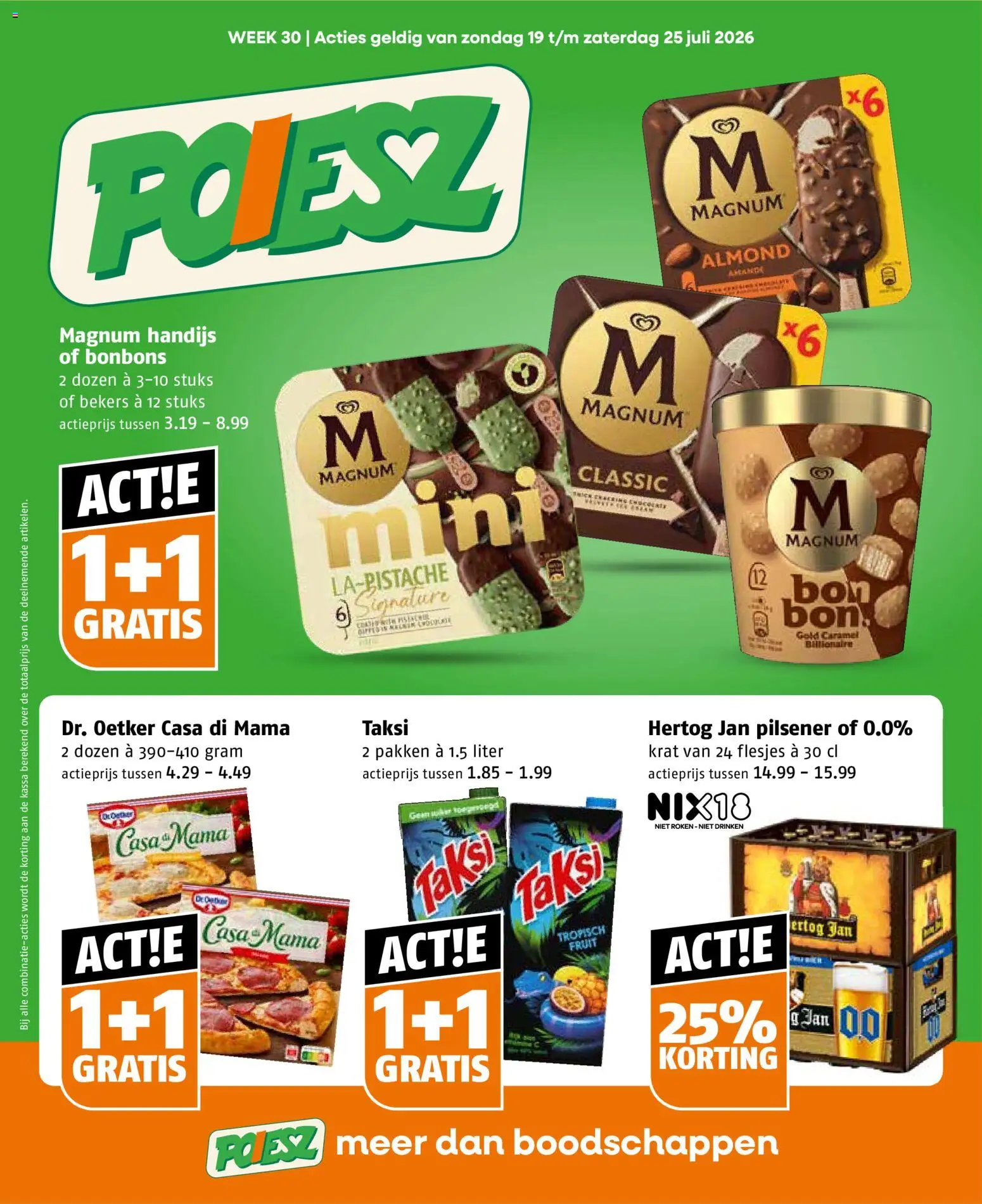 {H1} | Pagina: 1 | Producten: Magnum, Fruit