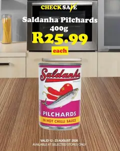 Check Save specials catalogue – valid from 12/08/2026 | Page: 9 | Products: Pilchards, Sauce, Chilli