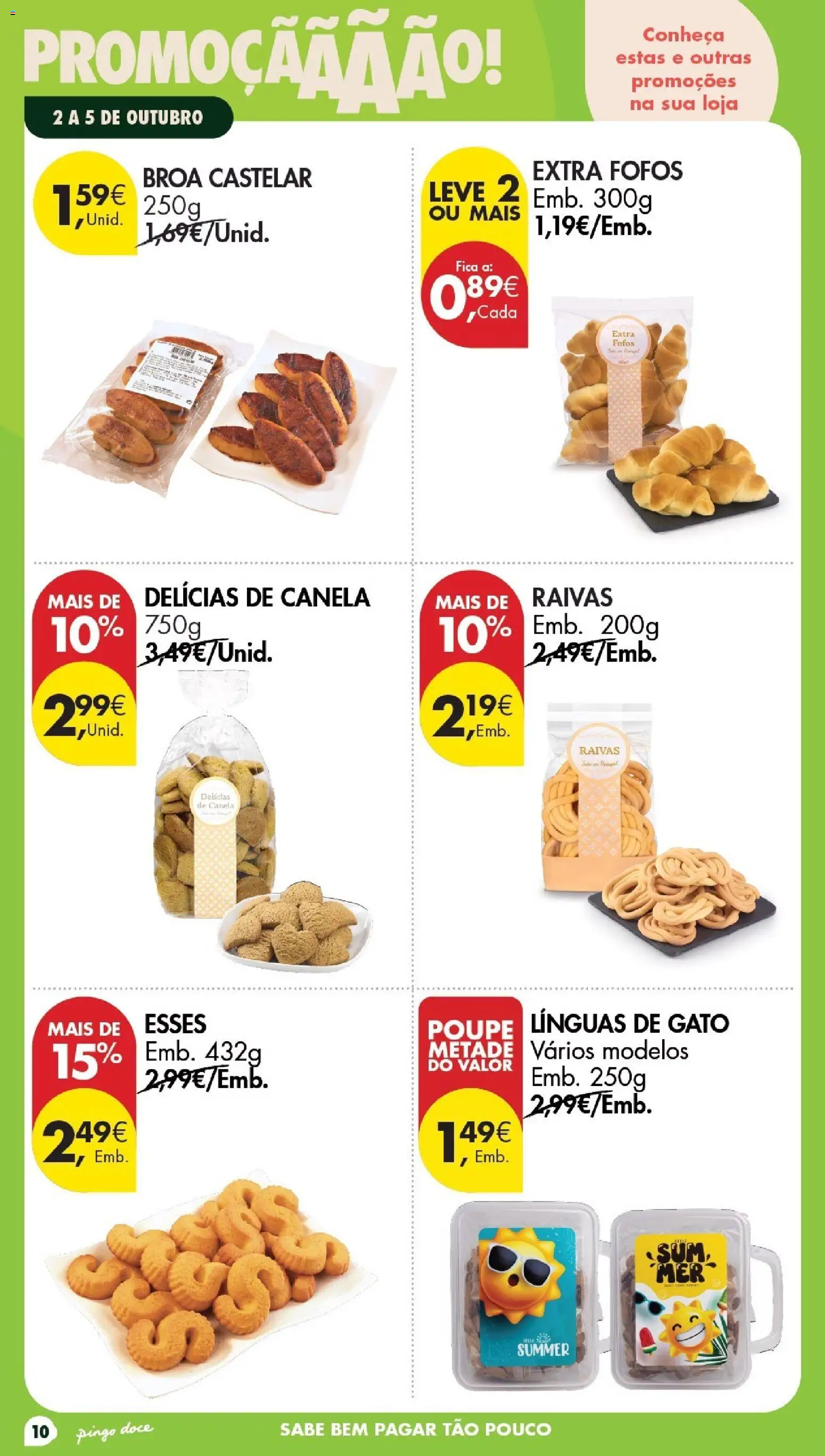 Pingo Doce folheto Poupe Este Fim de Semana │ válido de 02/10/2026 | Página: 10 | Produtos: Canela