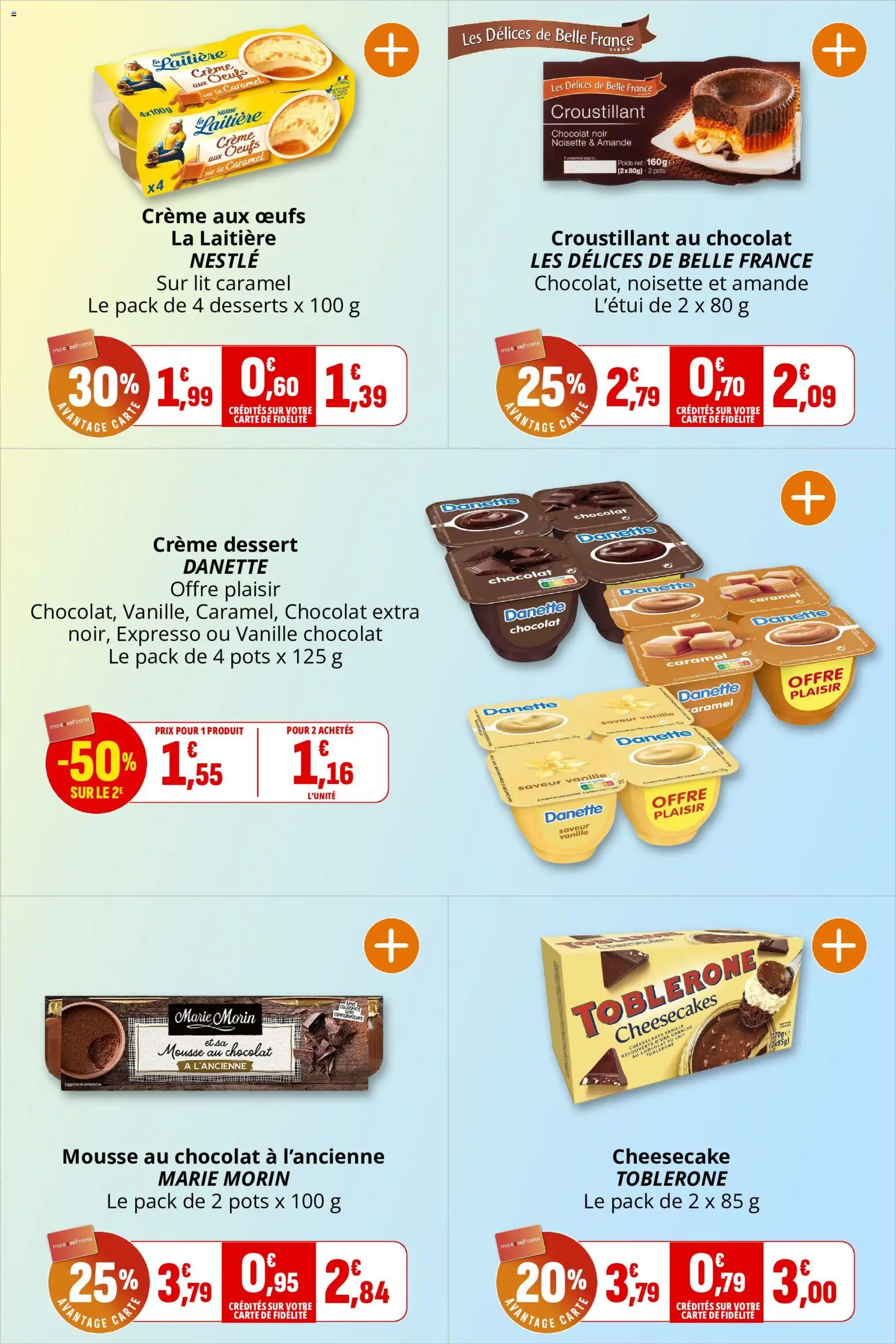 {H1} | Page: 13 | Produits: Toblerone, Poids, Lait, Crème