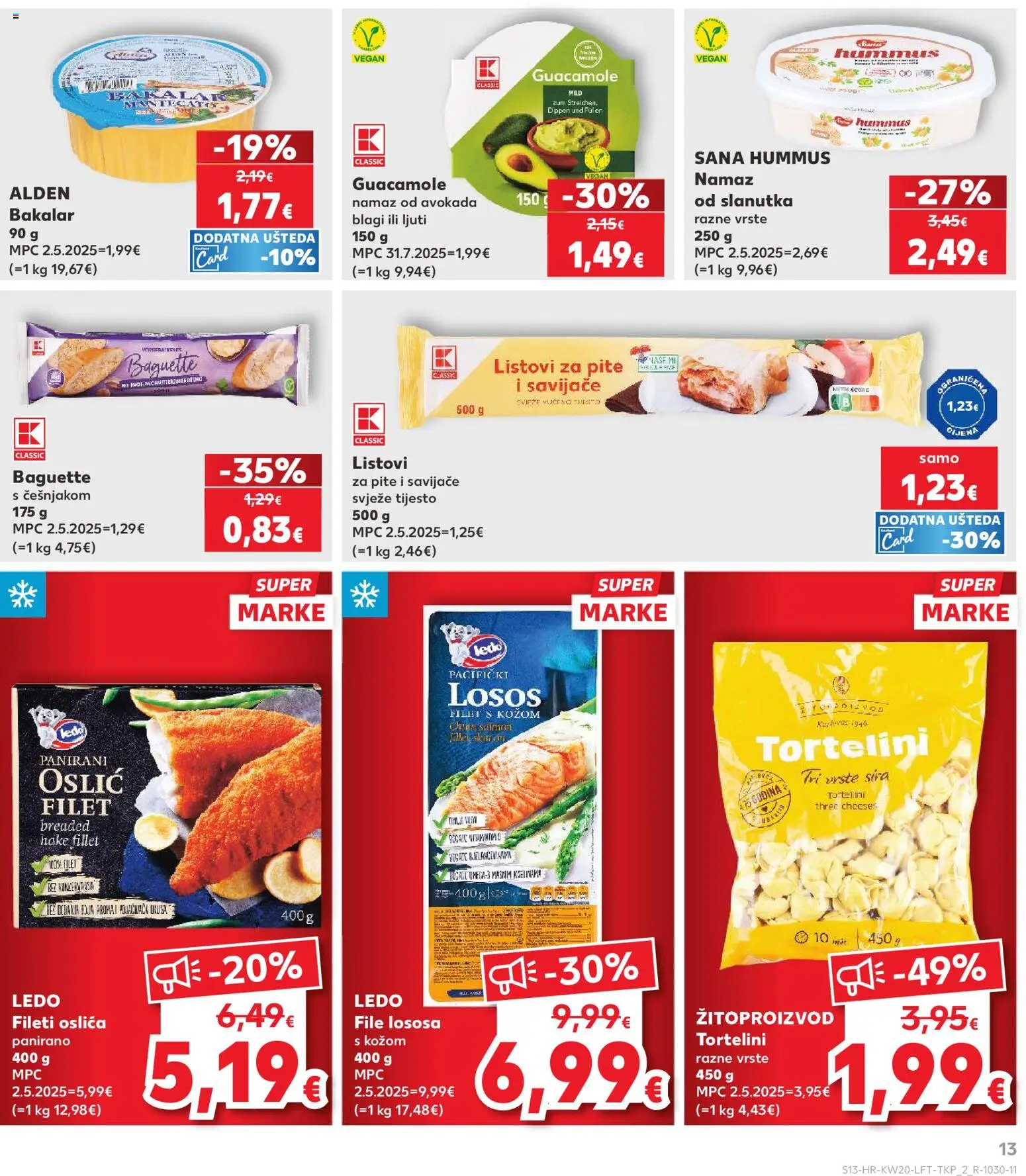 Kaufland HR akciós ujság - amely érvényes a következő dátumtól: 13.05.2026 | Oldal: 13