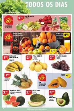 Pré-visualização ABACAXI, Pineapple válido de 30.04.2026 | Página: 4 | Produtos: Banana, Sumo, Maçãs, Melancia