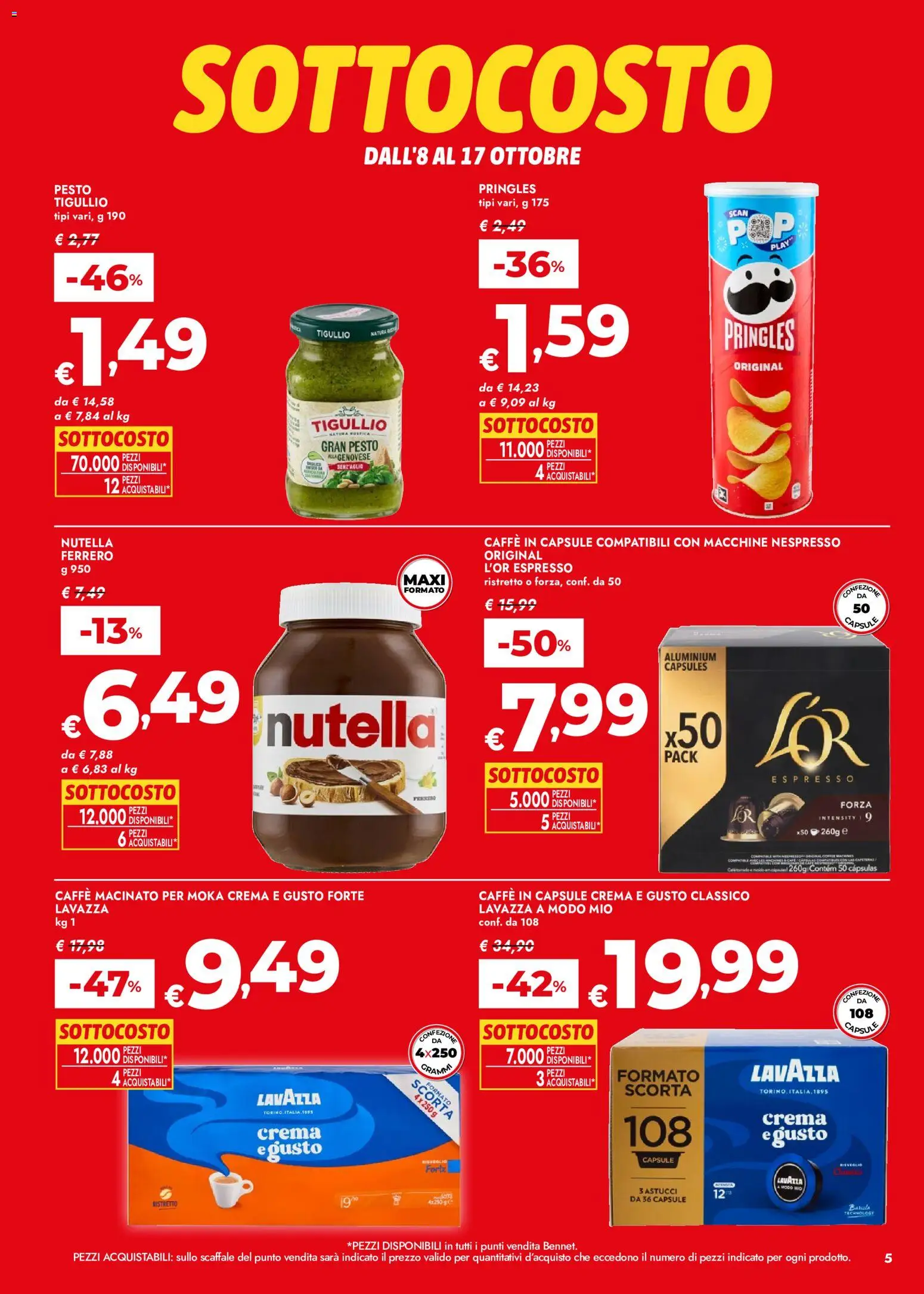 Volantino bennet del 08/10/2026 | Pagina: 5