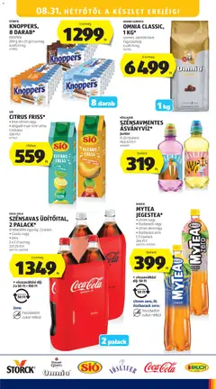 KNOPPERS, 8 DARAB*, többféle 200 g (8 x 25 g)/csomag - amely érvényes a következő dátumtól: 2026.08.27. | Oldal: 31