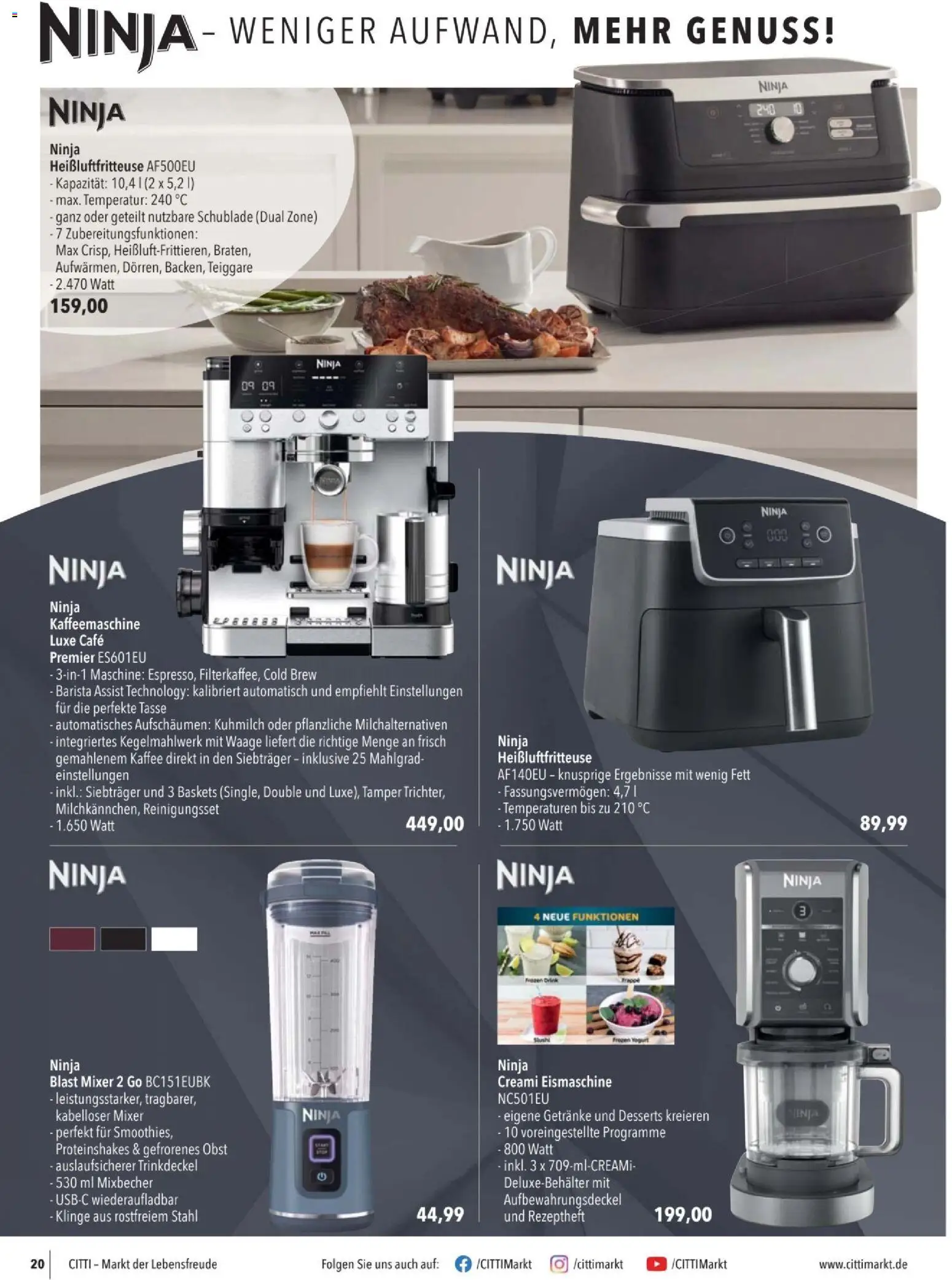 CITTI tilbudsavis – gyldig fra 20.05.2026 | Side: 22 | Produkter: Mixer
