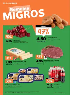 Migros aktionen FR ab 30.07.2026 gültig