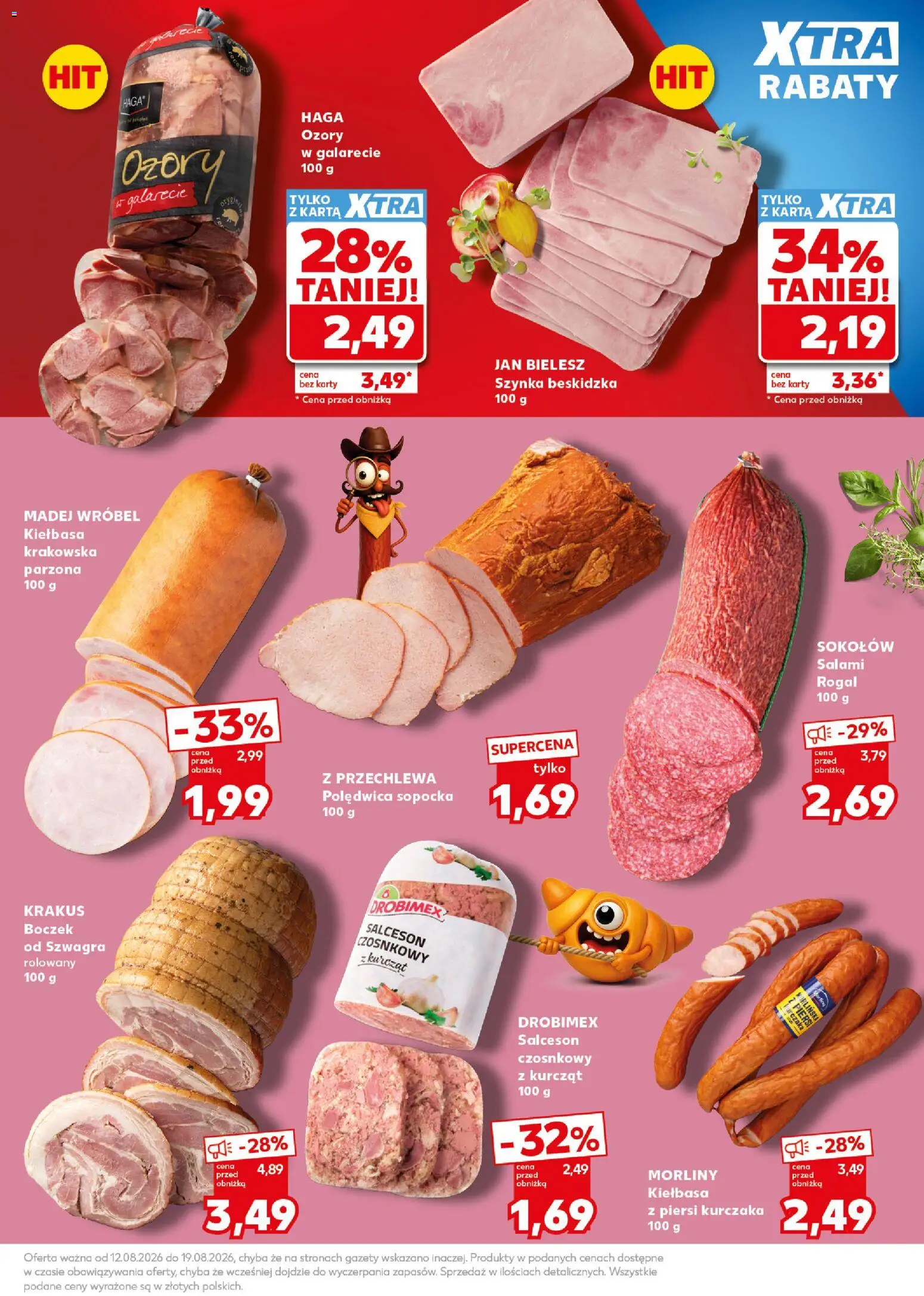 Kaufland Polsko leták - Mocny start od 17.08.2026 | Strana: 15 | Produkty: Karty