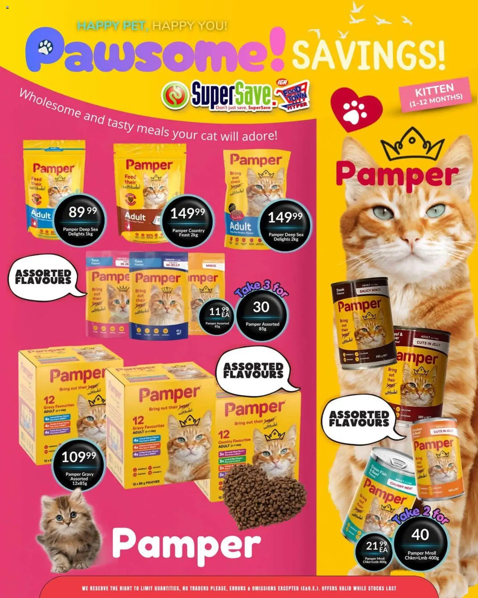 New Super Save catalogue – valid from 17/07/2026 | Page: 8 | Products: Tuna, Steak, Fish, Beef