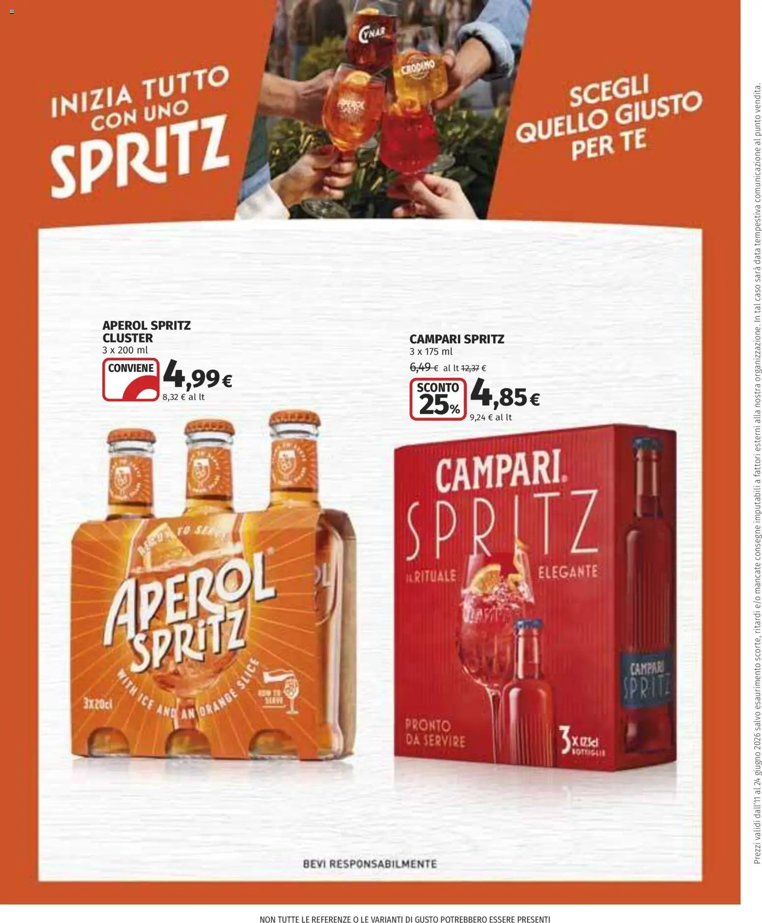 Volantino COOP del 11.06.2026 | Pagina: 26 | Prodotti: Tè, Data, Aperol