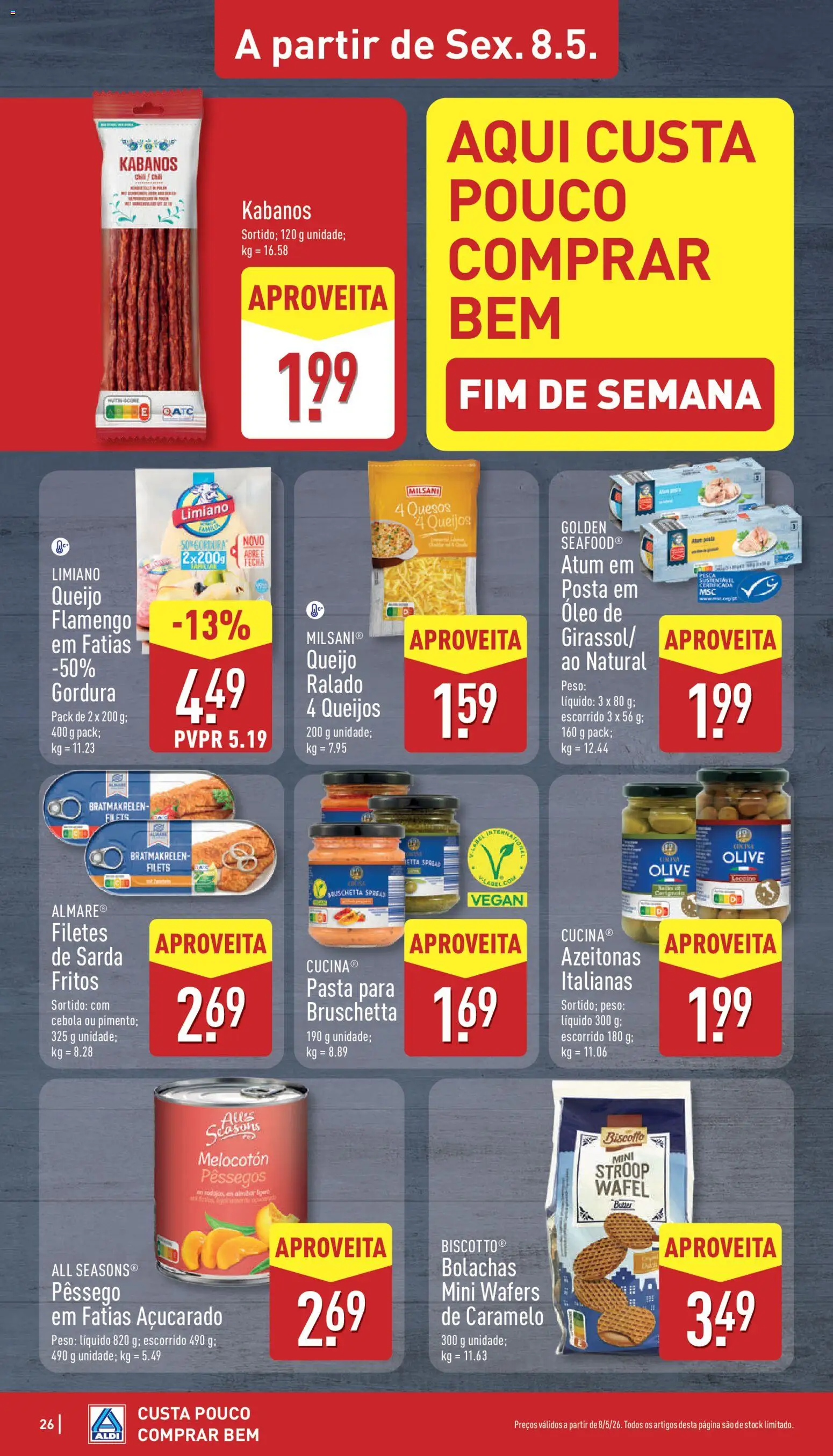 Aldi folheto | 04/05/2026 |  🎉 Como obter um desconto limitado? Poupe ainda hoje! | Portugal