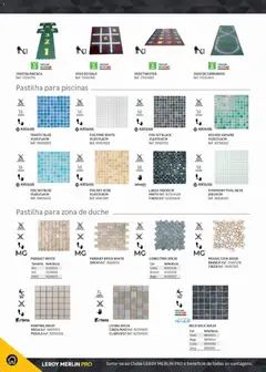 Pré-visualização Leroy Merlin Catálogo Pro válido de 09/06/2026 | Página: 374 | Produtos: Areia, Piscinas