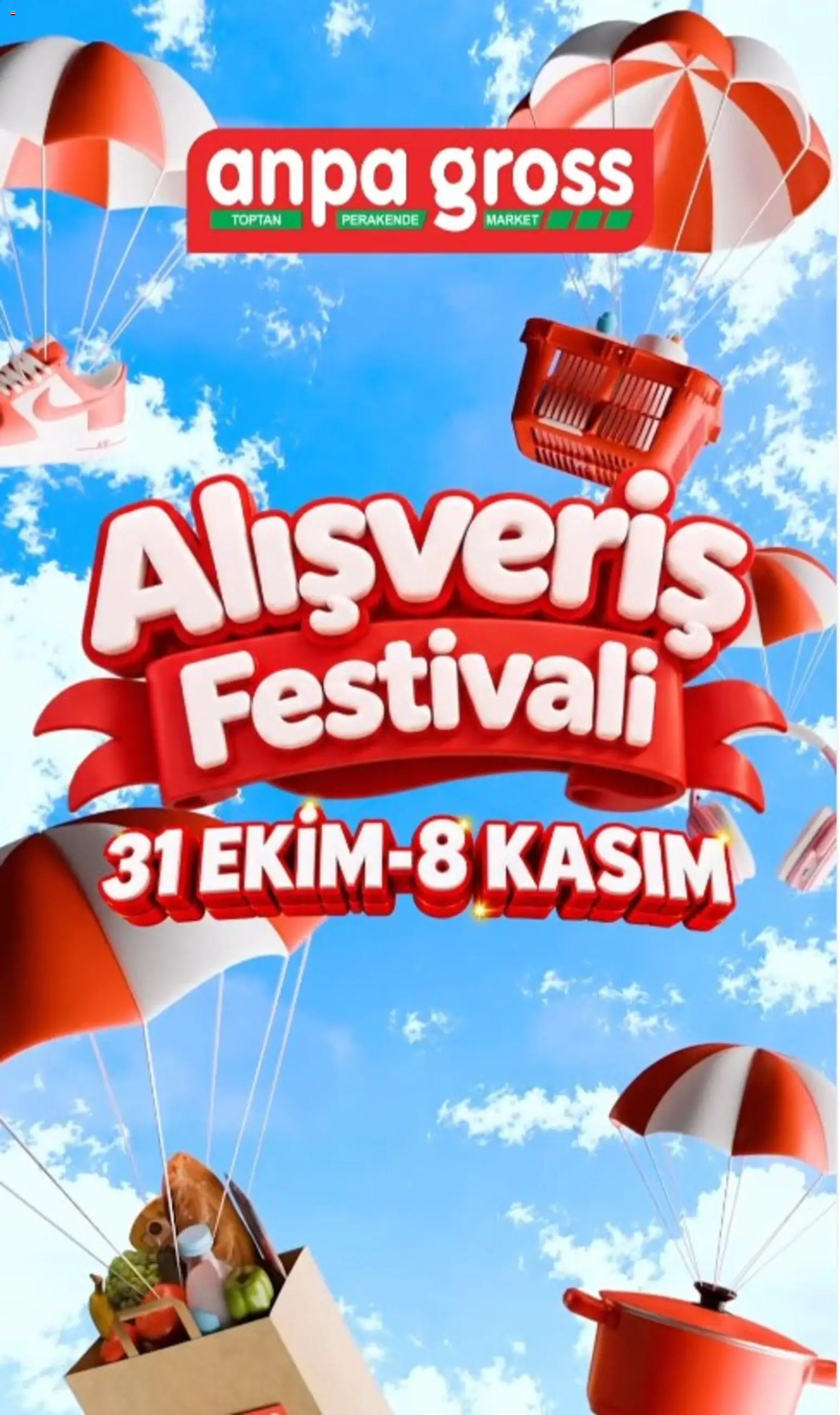 Anpa Gross - Büyük alışveriş festivali - 31 Ekim 2026 tarihinden itibaren geçerlidir | Sayfa: 1