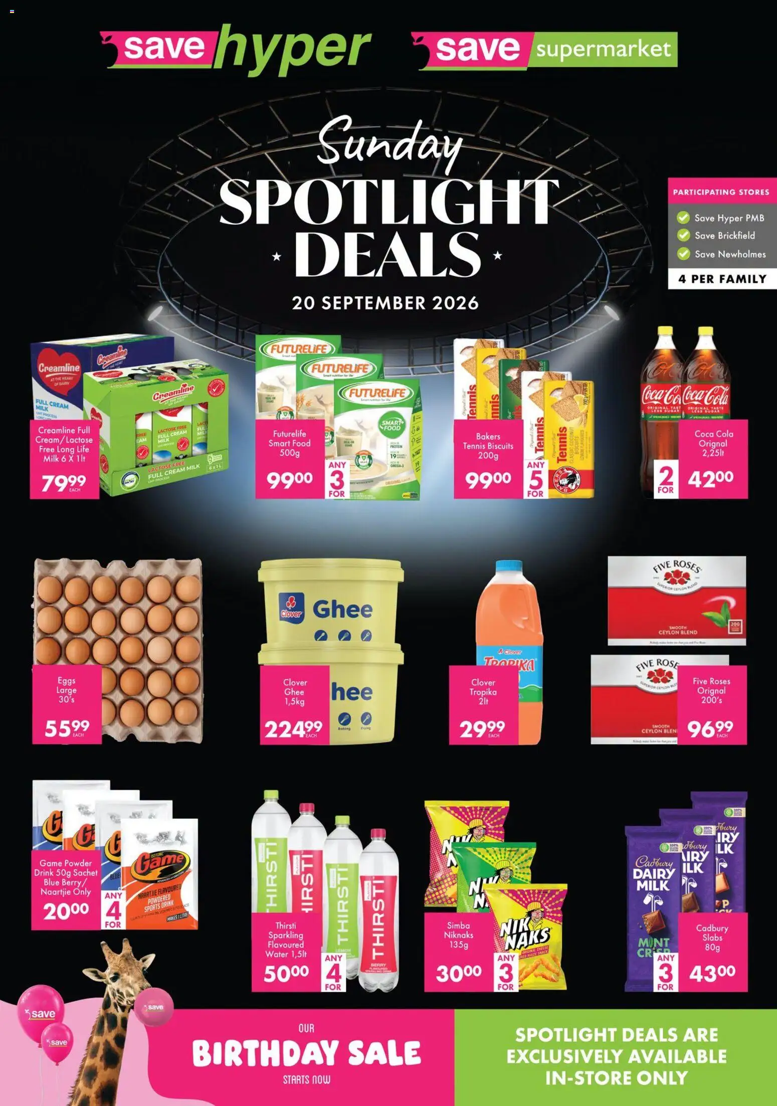 New Save catalogue – valid from 20/09/2026 | Page: 2