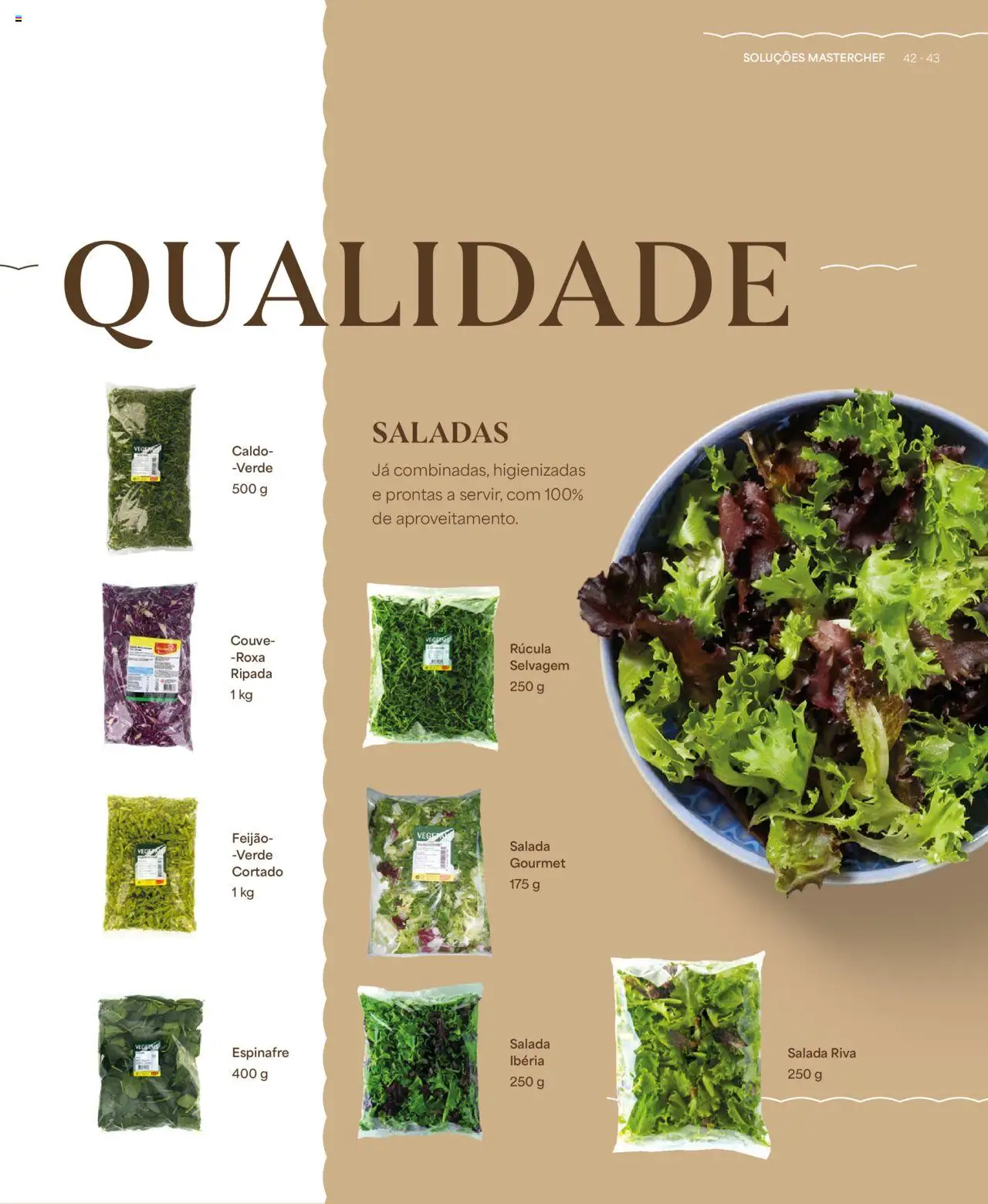 Recheio - Recheio da Terra │ válido de 25/09/2025 | Página: 43 | Produtos: Rúcula, Feijão, Salada, Couve